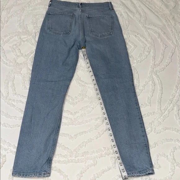 Agolde Light Blue Denim Jeans - Picture 7 of 8